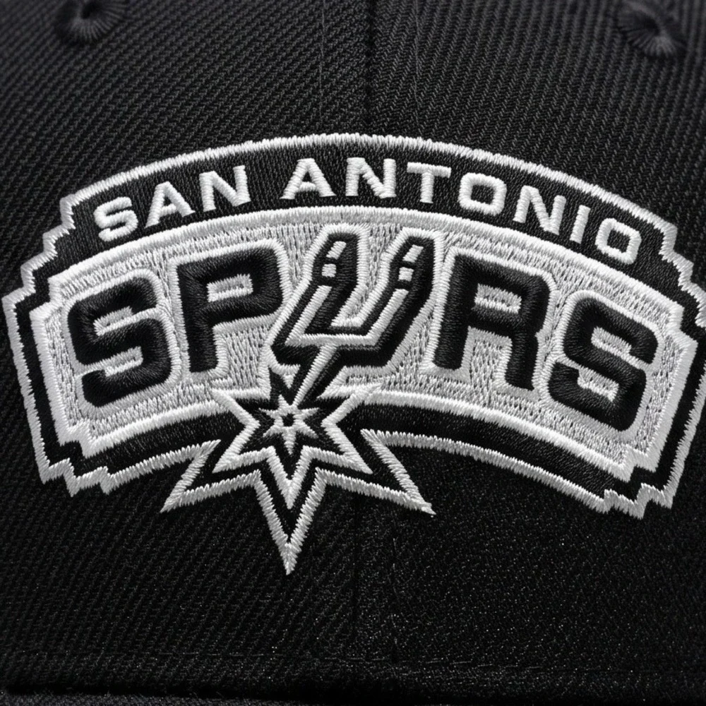 San Antonio Spurs Kids Black NBA Western Conference Adjustable‎ Baseball Hat